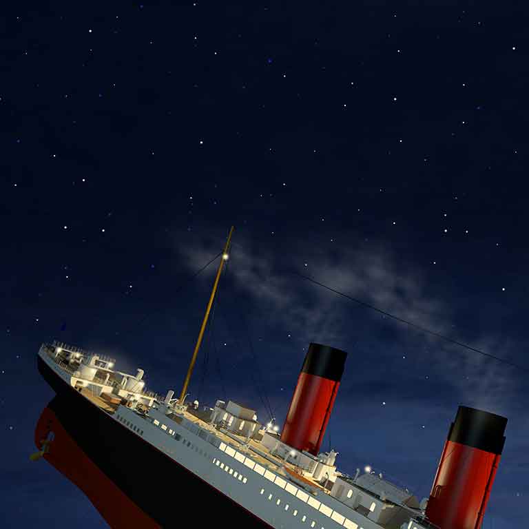 Panic on the Titanic