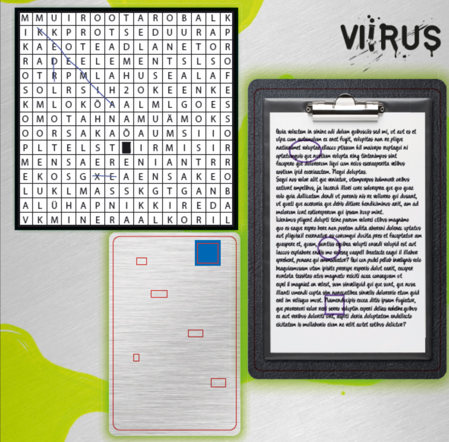 Viirus print 2 word